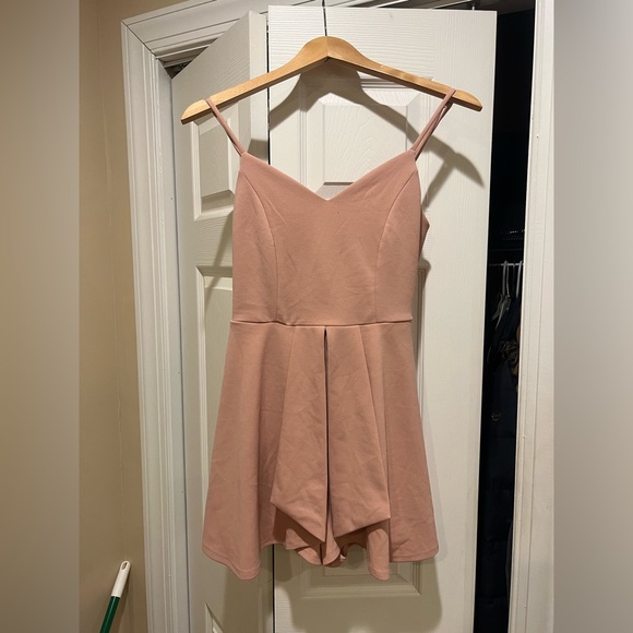 Pink romper skort - Picture 4 of 7